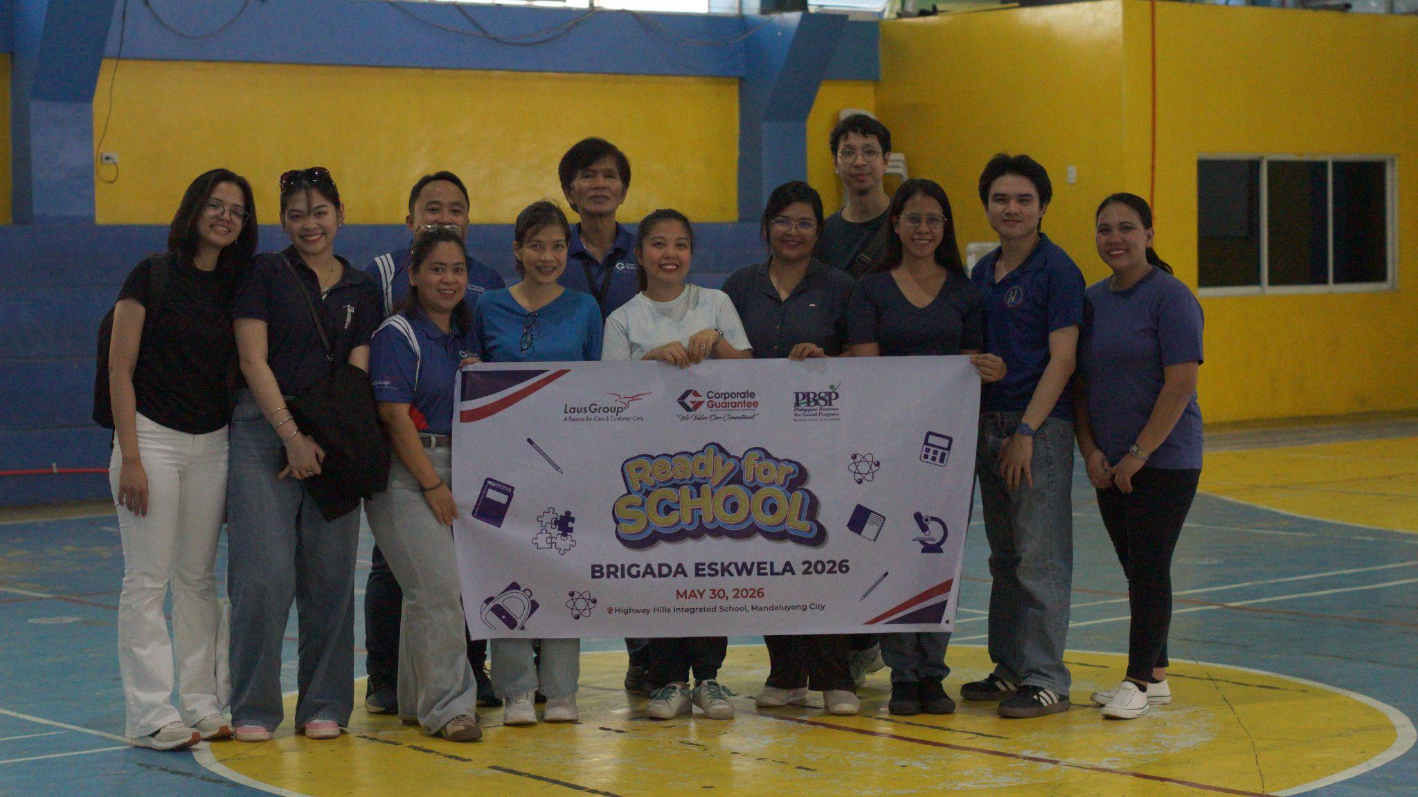 LausGroup Volunteers During the Ready for School 2026 (RFS 2026) program on 30 May.